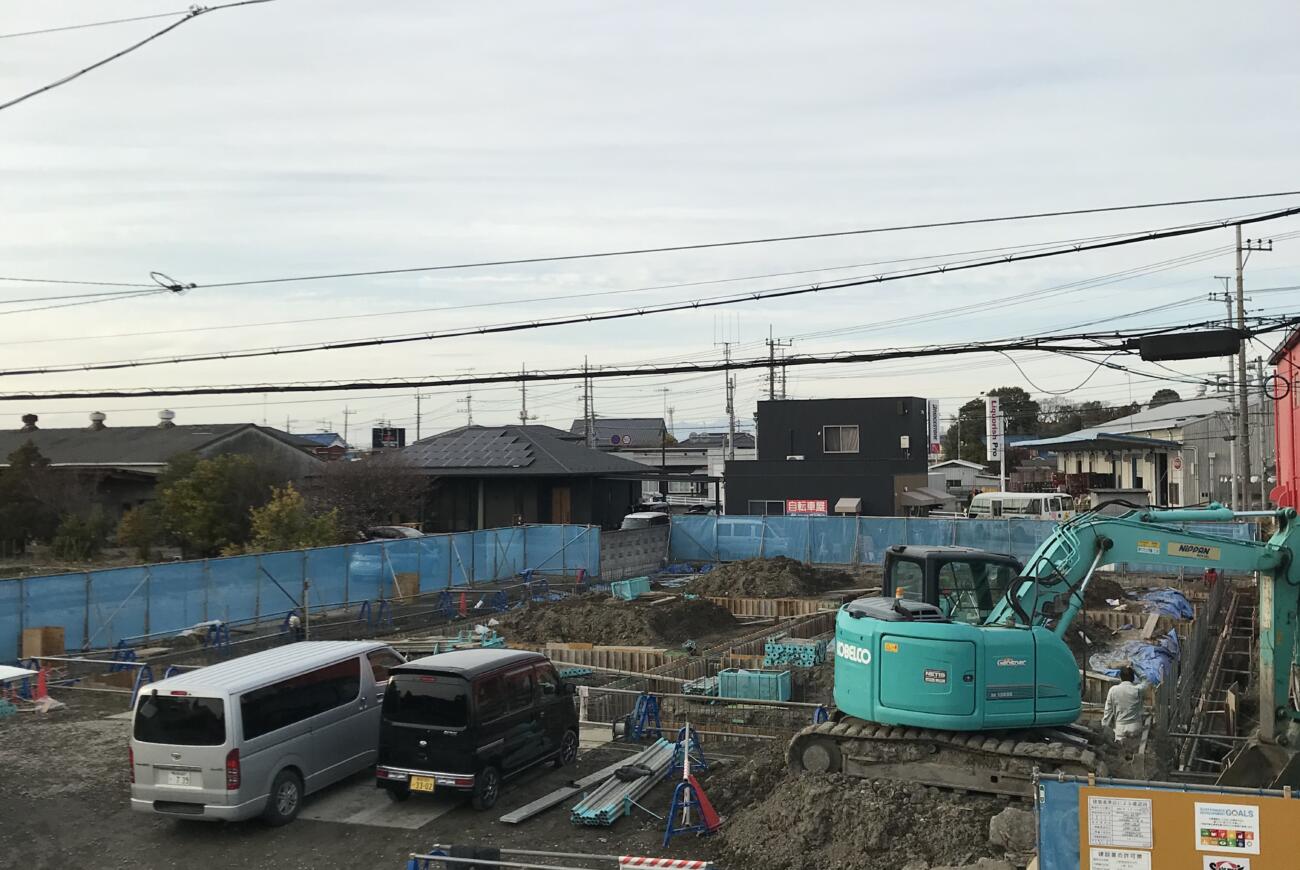 リカリッシュ熊谷太井店様建替工事　施工状況