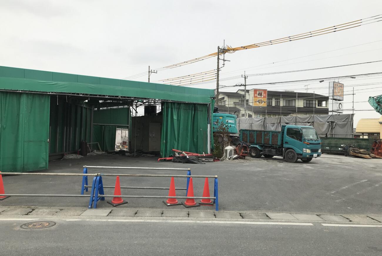 リカリッシュ熊谷太井店様建替工事　施工状況