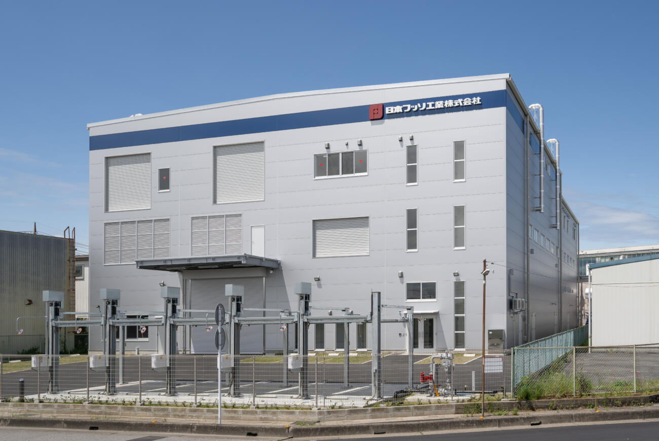 日本フッソ工業株式会社様　埼玉第二工場　春日部