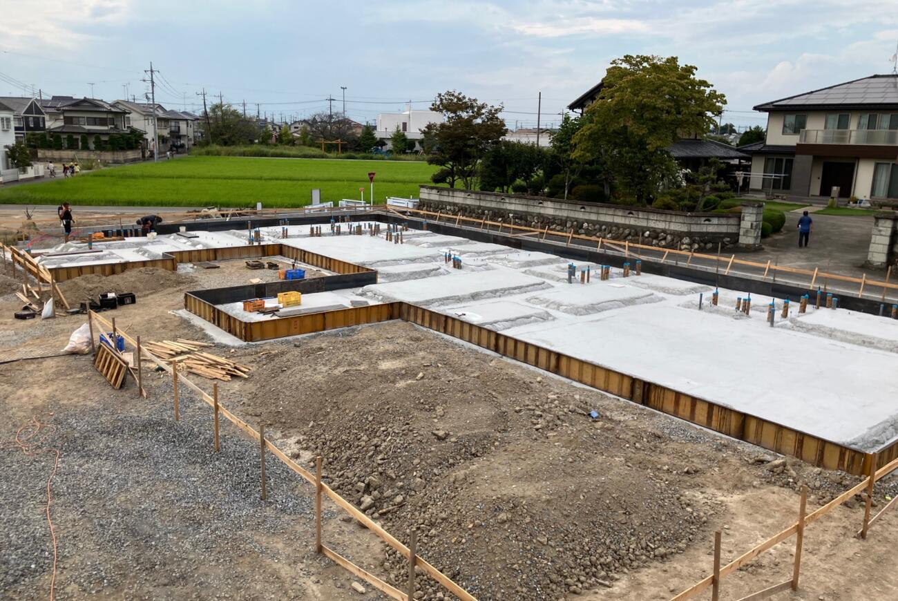 生活介護事業所メリーハーモニー新築工事　施工状況