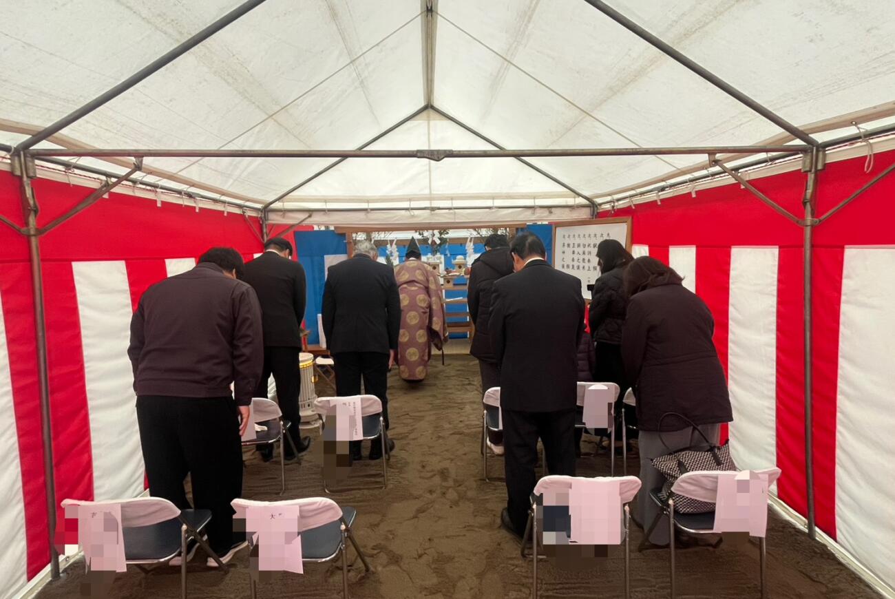 鴻巣市内にて新たな工事がスタートしました！